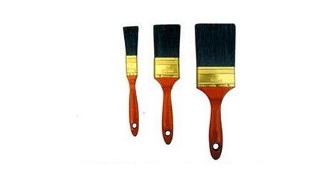 Flat Brush Type Interieur Wandverfborstel Met 5 inch Handle Lengte Geschikt voor nauwkeurig schilderen en zelfs dekking op muren