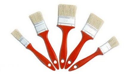 3 inch Borstelbreedte Buitenmuurverfborstel Houten handgreep Ideaal voor gladde dekking op grote oppervlakken en buitenmuren