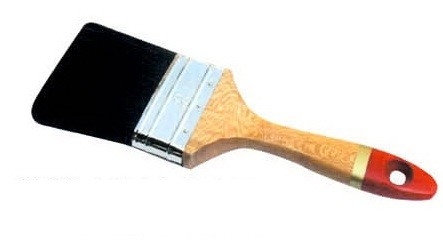 ODM Boar Black Bristle Paint Brush 1 inch 2 inch 3 inch