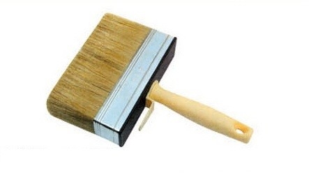 Harde witte borstel voor huisverf 7cm 10cm 12cm