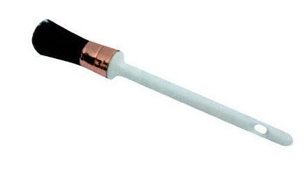 Ronde zwarte varkenshaar krijtverfborstels 15 mm 21 mm 25 mm