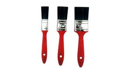 Flat Chip House Paint Brush Set Holle Polyester Filament 38mm