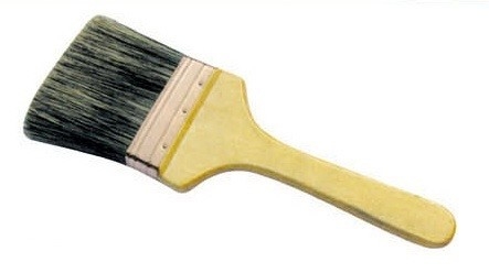 OEM grijze borstel met taps toelopende verfborstel 4 "5" 6 "
