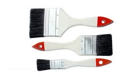 Zwarte natuurlijke borstel 1 inch 3 inch 4 inch chippenseel