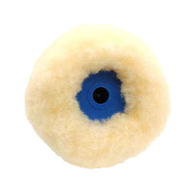 Gele gemengde stof 7 inch hervulbare verfroller met handvat